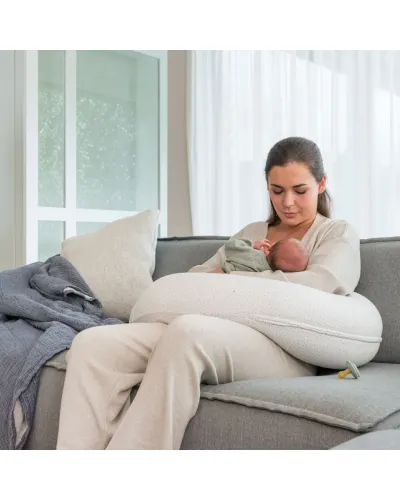 Buddy Silver Dots nursing and pregnancy pillow Doomoo