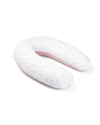 Buddy Flower Pink pregnancy and nursing pillow Doomoo