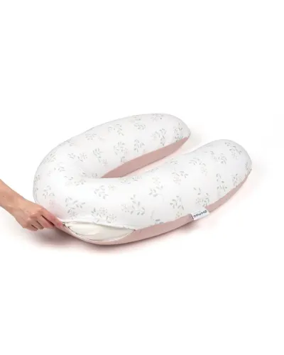 Coussin d'allaitement Doomoo Buddy Flower Pink | la maison du bebe