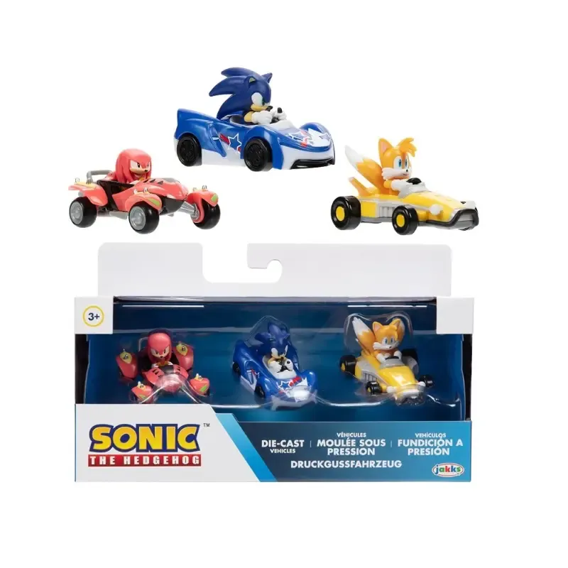 Voiture Sonic ( Packs de 12 pcs - Different modèles) | la maison du bebe