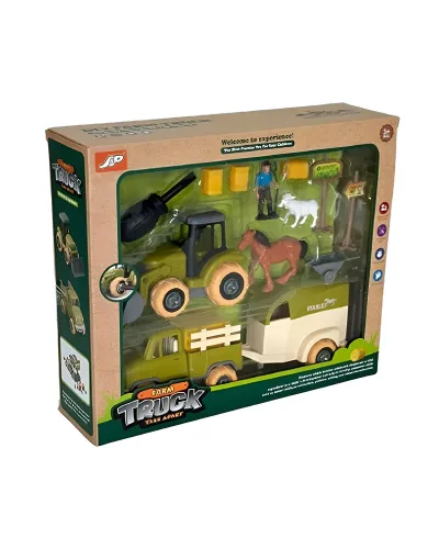 Coffret Camion et tracteur du fermier | la maison du bebe