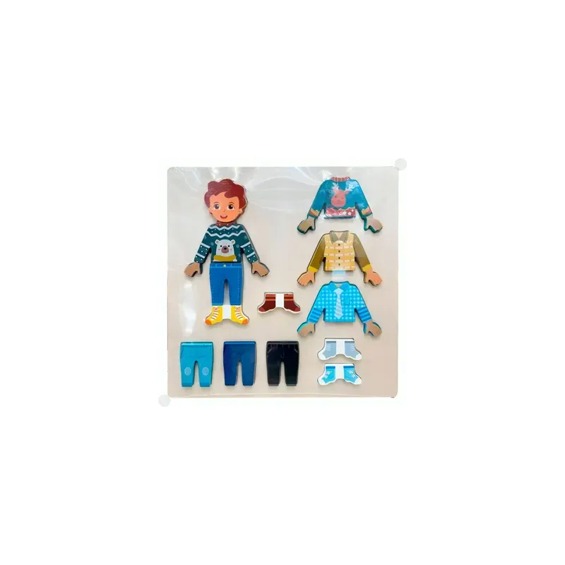 Puzzle en bois Personnages | la maison du bebe