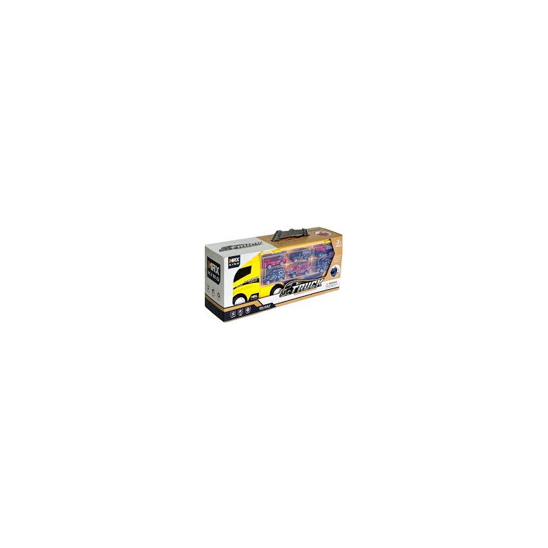 Camion porte-voiture jaune | la maison du bebe Camion porte-voiture jaune | la maison du bebe