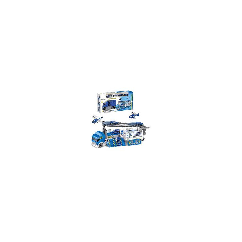 Camion porteur de voiture bleu | la maison du bebe Camion porteur de voiture bleu | la maison du bebe