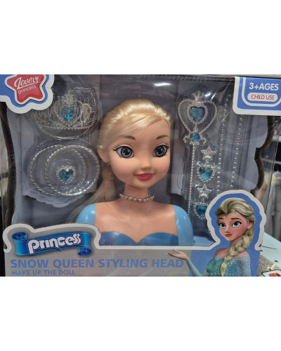 tête à coiffée princesse Elsa | la maison du bebe