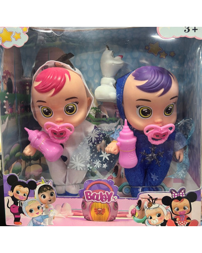 Coffret de 2 poupées Baby Cry