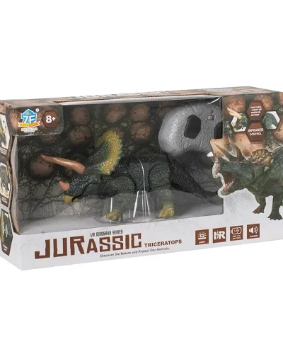 Dinosaure télécommandé Tricératops