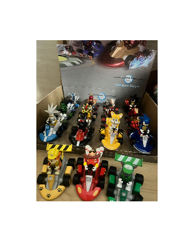 Voiture Sonic ( Packs de 12 pcs - Different modèles) | la maison du bebe