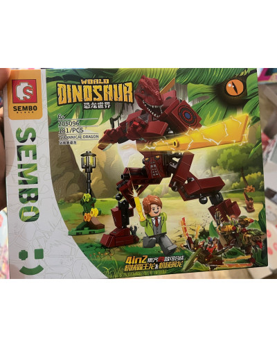 Set de construction Dinausaur world | la maison du bebe