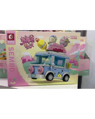 Set de construction Voitures roses | la maison du bebe