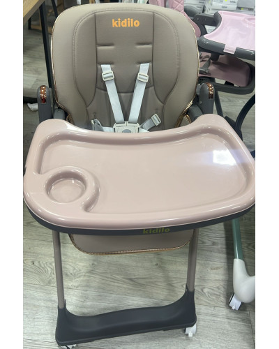 Chaise haute Kidilo noir