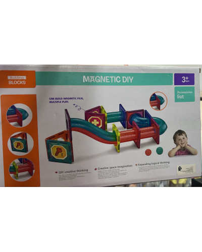 Jeu de blocs de magnetiques 52 pcs CH1008 | la maison du bebe