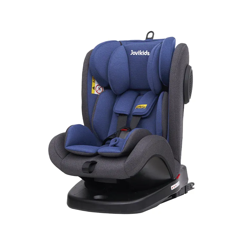 Siège auto pivotant 360° Angela Isofix bleu Jovikids, groupe 0/1/2/3