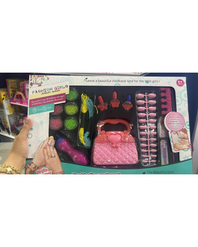 Set et coffret de vernis Fashion girl | la maison du bebe
