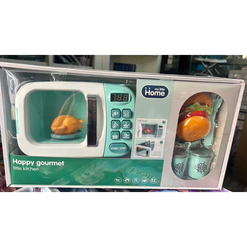 Four micro-ondes Happy Gourmet marron