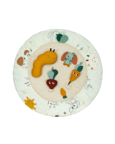 Tapis d’éveil Luxe Gymini avec arche en bois Garden of Adventures Tiny Love et jouets suspendus