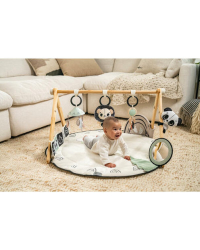 Luxe wooden play mat Black &amp; White Tiny Love