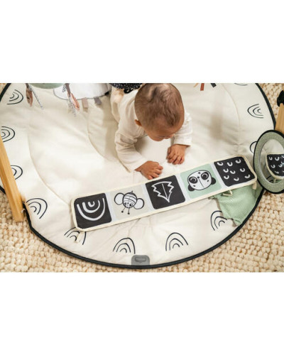 Tapis D'éveil Luxe En Bois Black & White Tiny Love %shop-name% %product-name% %brand%