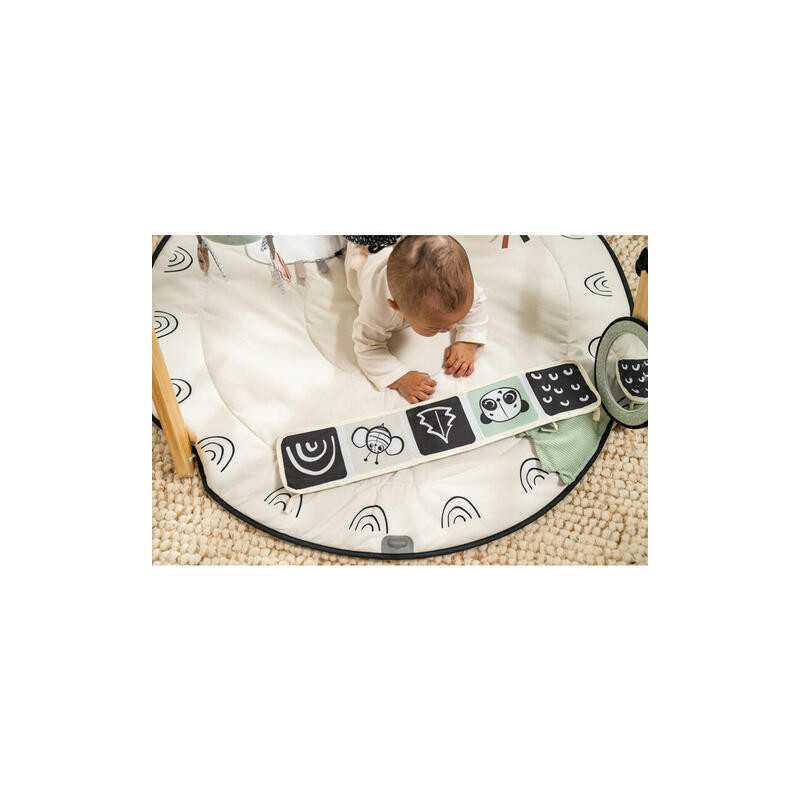 Tapis D'éveil Luxe En Bois Black & White Tiny Love %shop-name% %product-name% %brand% Tapis D'éveil Luxe En Bois Black & White Tiny Love %shop-name% %product-name% %brand%