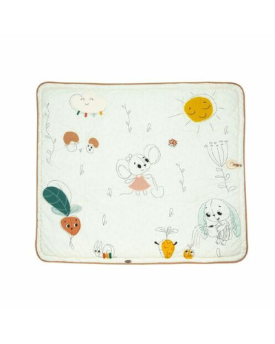Tapis d’éveil Super Mat Garden of Adventures Tiny Love, grand tapis de jeu au décor de jardin