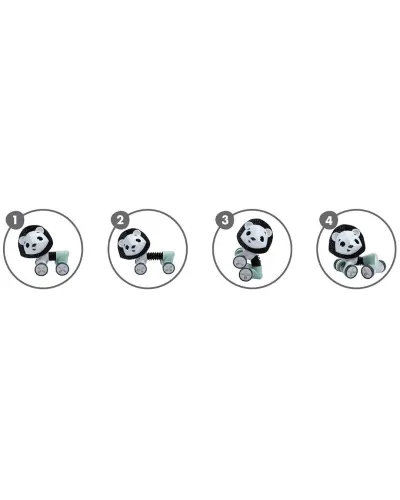 Tiny Rolling lion Black &amp; White rolling toy Tiny Love
