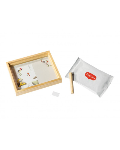 Cadre d’empreintes bébé Simple Frame en bois Tiny Creations Tiny Love