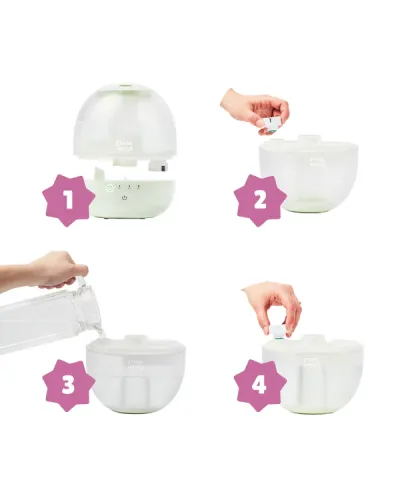 Humidificateur-Veilleuse Bubble Babymoov %shop-name% %product-name% %brand%
