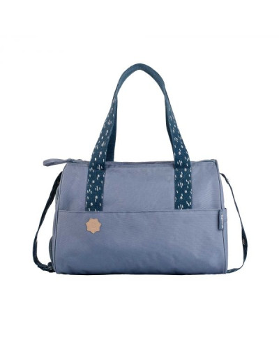Bolso cambiador Pocketstyle azul con 5 accesorios Badabulle