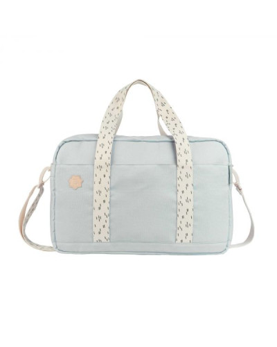 Sac à langer Bowling gris avec plan à langer, Badabulle