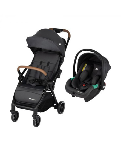 Poussette duo Sunlite Mineral Graphite Bébé Confort