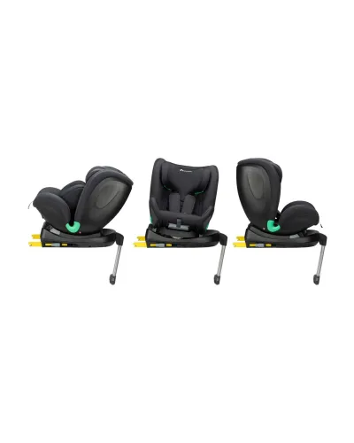 Siège auto pivotant Atlas 360 i-Size coloris Mineral Black de Bébé Confort