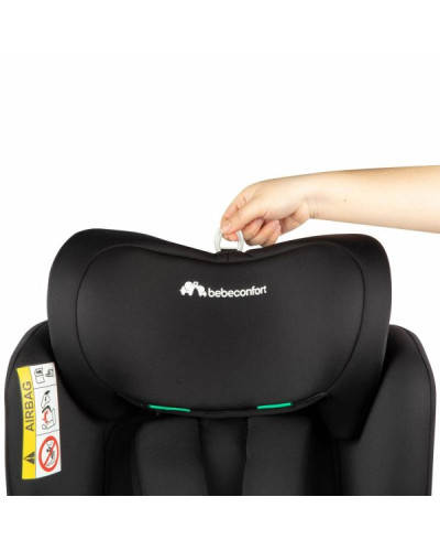 Siège auto pivotant EvolveFix i-Size coloris Tinted Black de Bébé Confort