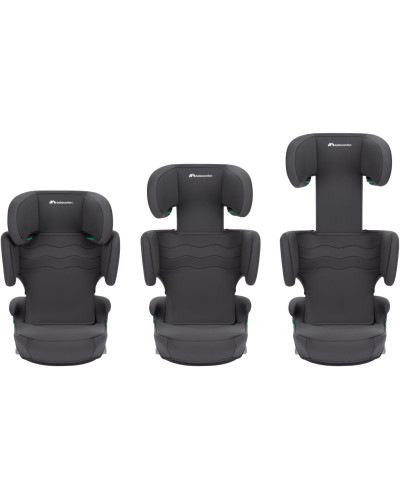 Silla de coche I-Fix grupo (2-3) Hera de 3 a 12 años Mineral Graphite