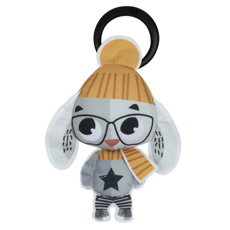 Hochet lapin Tiny Rockers à suspendre Tiny Love en peluche douce Hochet lapin Tiny Rockers à suspendre Tiny Love en peluche douce