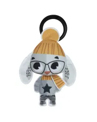 Hochet lapin Tiny Rockers à suspendre Tiny Love en peluche douce