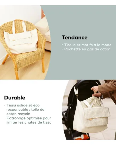 Sac à langer Tote Bag Bloom