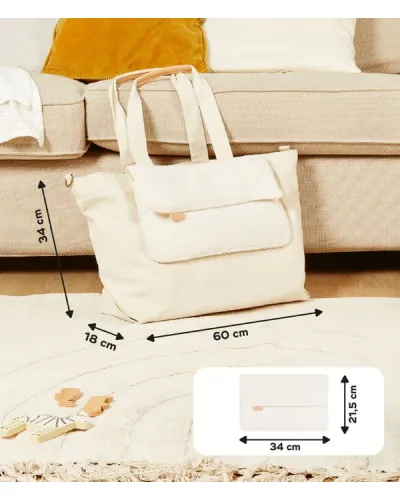 Sac à langer Tote Bag Sherpa Babymoov