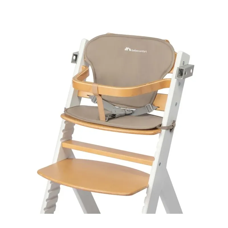 كرسي طعام مرتفع Timba مع وسادة Light Wood Beige Bébé Confort