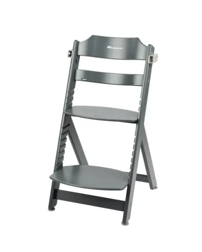 Trona de madera Timba con cojín Gray Mist Bébé Confort