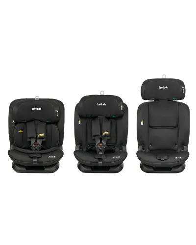 Siège auto pivotant 360° Ranger TT i-Size noir Jovikids, pour enfant de 40 à 150 cm