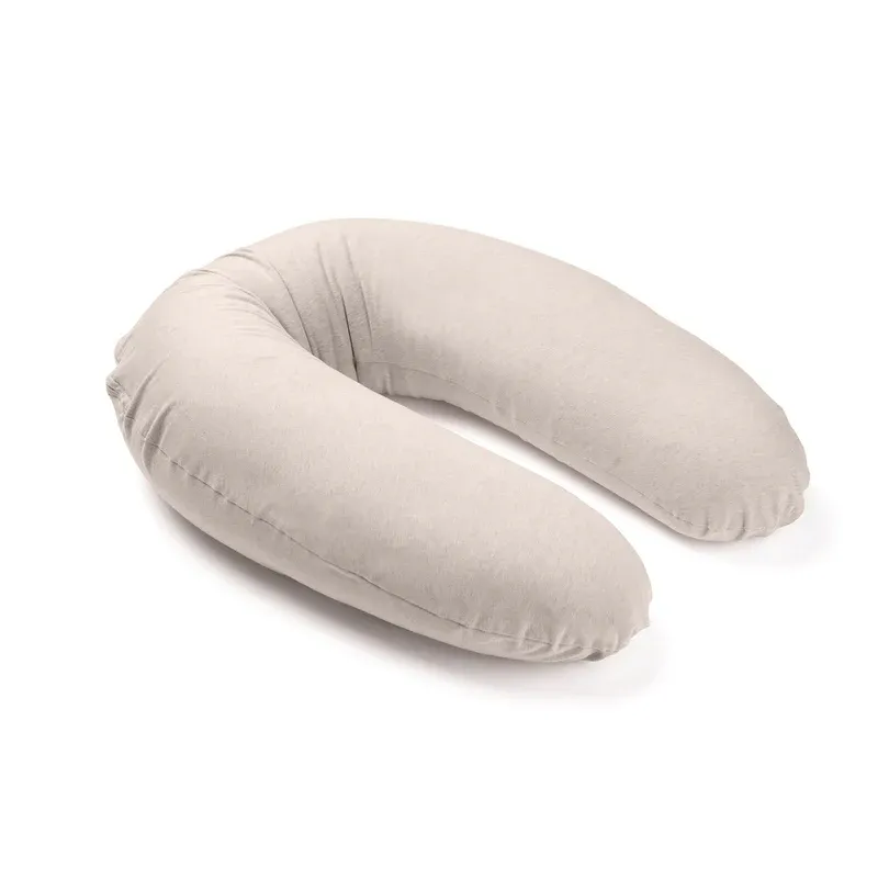 Coussin de maternité et d’allaitement Buddy coloris Chiné Sand de Doomoo Coussin de maternité et d’allaitement Buddy coloris Chiné Sand de Doomoo