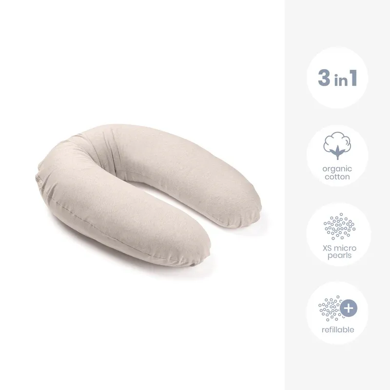 Coussin d'allaitement et maternité Buddy Chine Sand