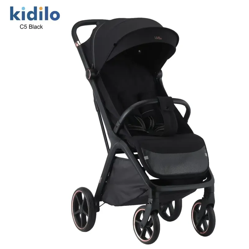 C5 compact cabin stroller black Kidilo C5 compact cabin stroller black Kidilo