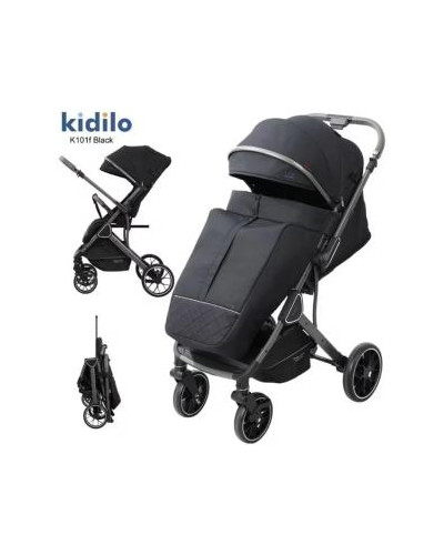 Deluxe reversible cabin stroller with leg cover Kidilo