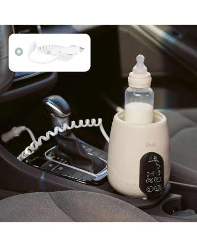 Chauffe-biberon stérilisateur nomade NutriSmart+ Babymoov Mineral Beige