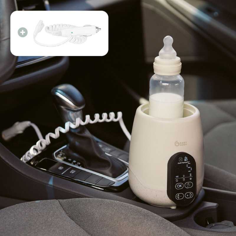 Chauffe-biberon stérilisateur nomade NutriSmart+ Babymoov Mineral Beige