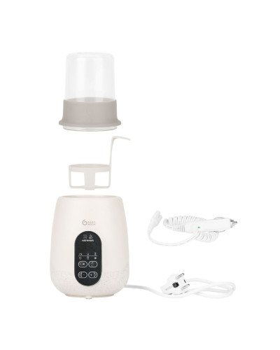 Chauffe-biberon stérilisateur nomade NutriSmart+ Babymoov Mineral Beige