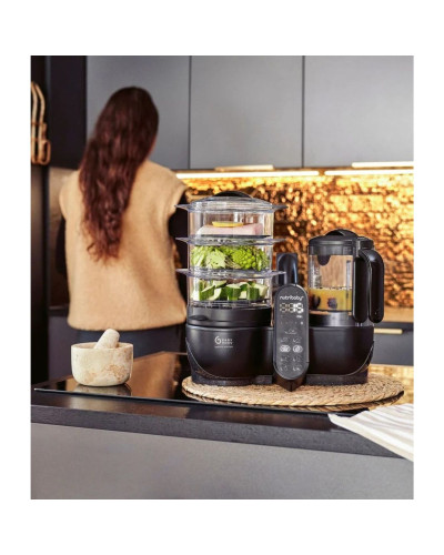 Robot culinaire multifonctions Nutribaby+ XL Babymoov Mineral Black