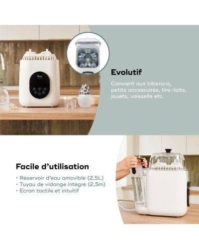 Lave Biberon Stérilisateur NutriWash 4 en 1