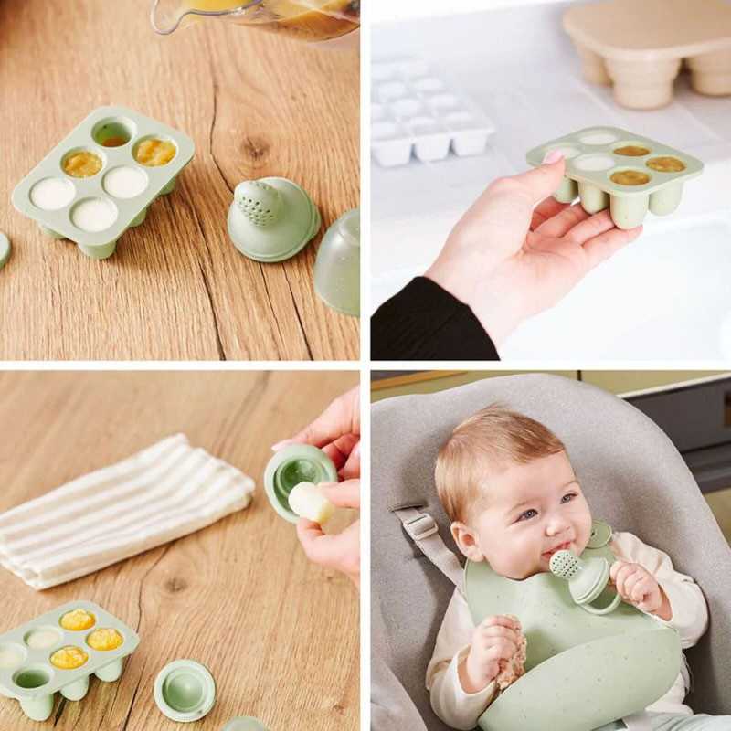 Set grignoteuse et moule en silicone Babymoov